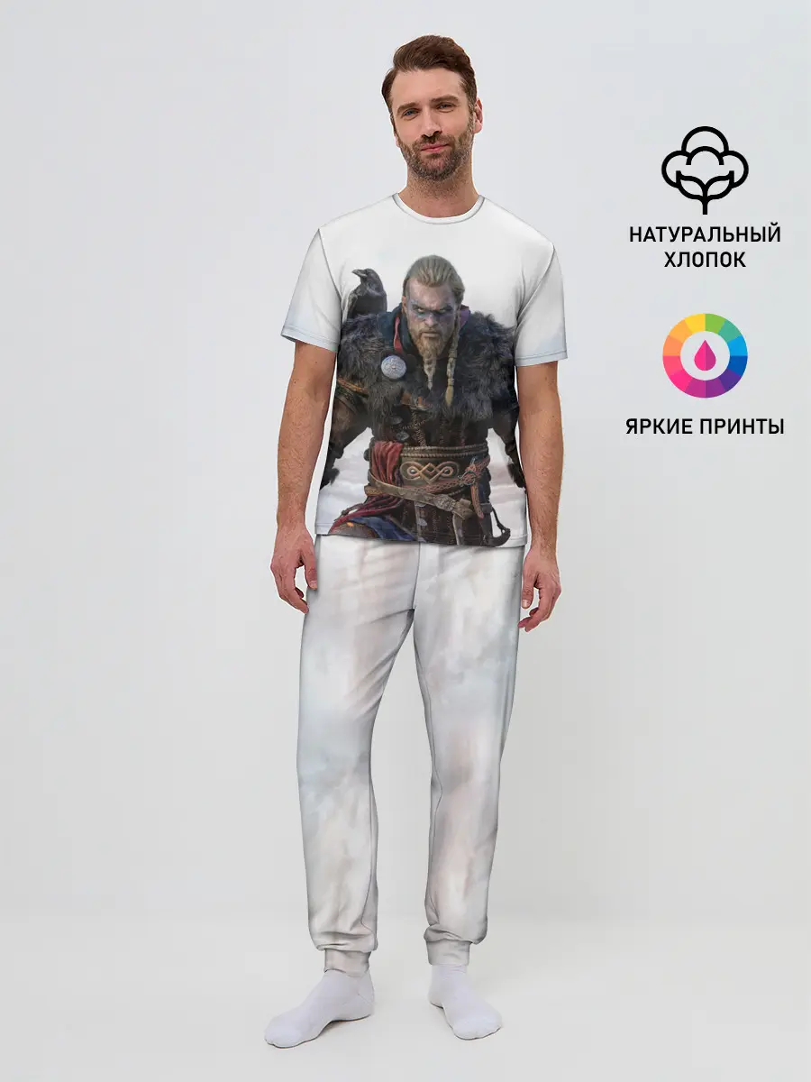 Мужская пижама с брюками / Викинг из Вальгаллы