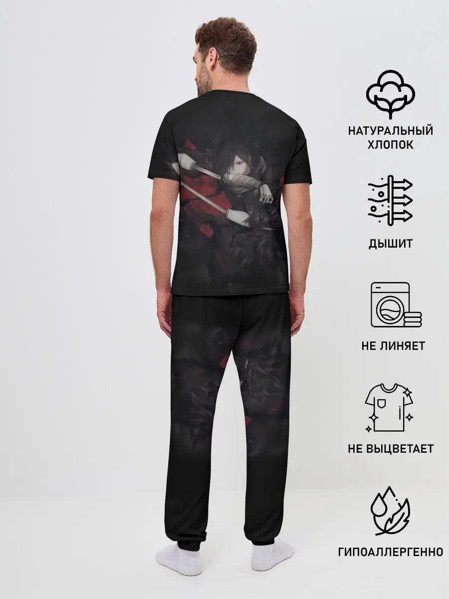 Мужская пижама с брюками / ХЯККИМАРУ | ДОРОРО | DORORO