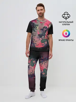 Мужская пижама с брюками / СРАЖЕНИЕ С ДЕМОНАМИ | ДОРОРО