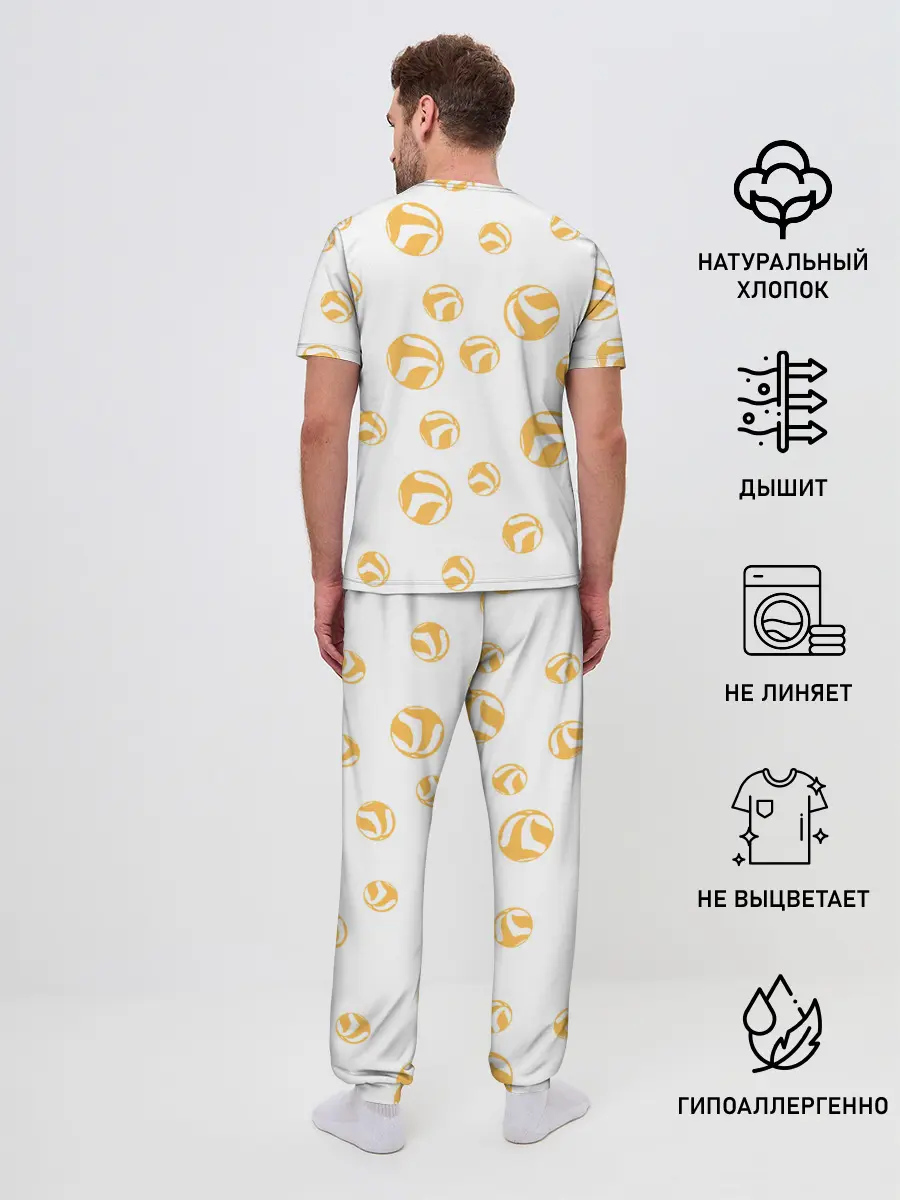 Мужская пижама с брюками / Мощный удар Шоё Хината Haikyuu!!