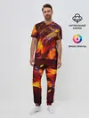 Мужская пижама с брюками / ОГНЕННЫЙ ГРАНЖ | FIRE GRUNGE
