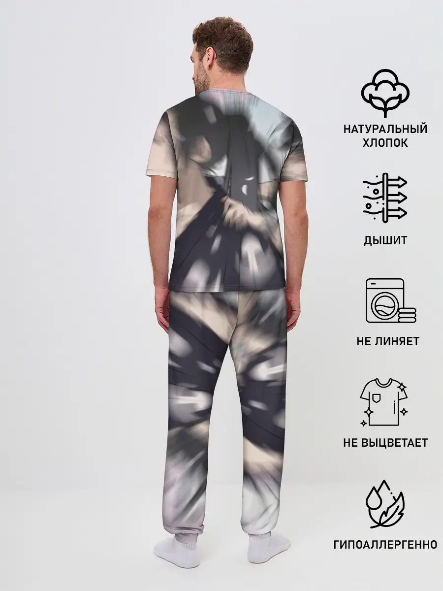 Мужская пижама с брюками / Хяккимару | Такебо