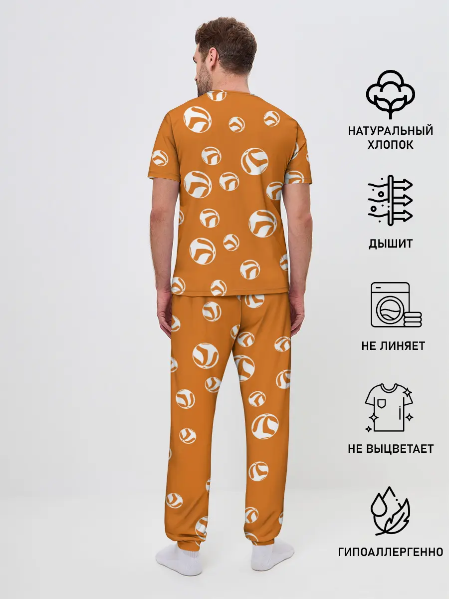 Мужская пижама с брюками / Тобио Кагеяма корона Haikyuu!!