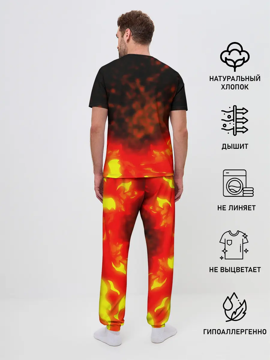 Мужская пижама с брюками / Кёджуро Ренгоку