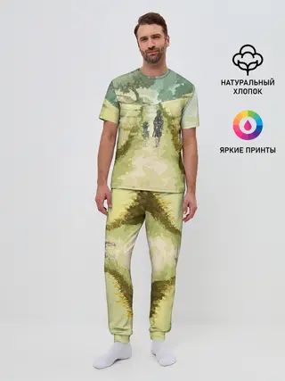 Мужская пижама с брюками / ХЯККИМАРУ И ДОРОРО