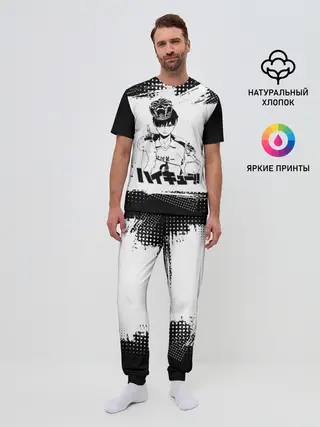 Мужская пижама с брюками / Тобио Кагеяма корона Haikyuu!!
