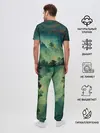 Мужская пижама с брюками / ПРИРОДА МОЙ ХРАМ