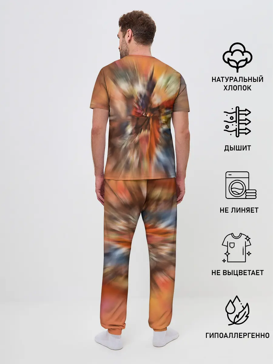 Мужская пижама с брюками / Хяккимару | Hyakkimaru