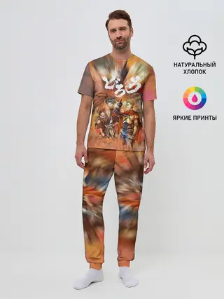 Мужская пижама с брюками / Хяккимару | Hyakkimaru