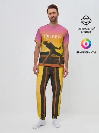 Мужская пижама с брюками / Queen | Freddie Mercury