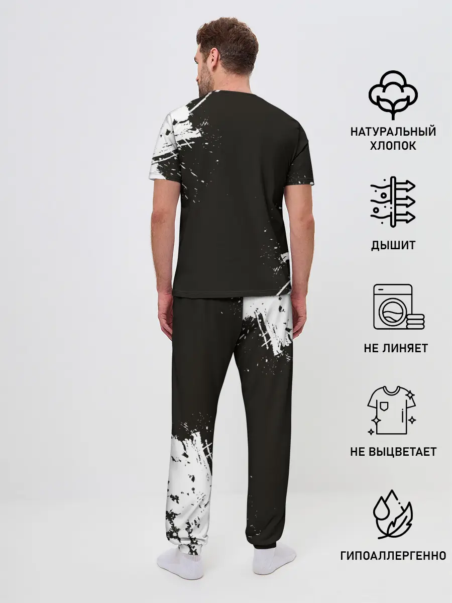 Мужская пижама с брюками / Biwamaru | Бивамару монах