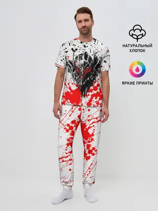 Мужская пижама с брюками / Броня Берсерка.