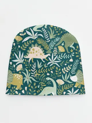 Детская шапка / Динозавры