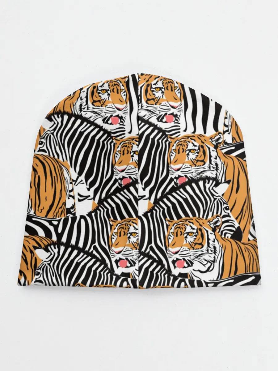Детская шапка / Тигры и зебры