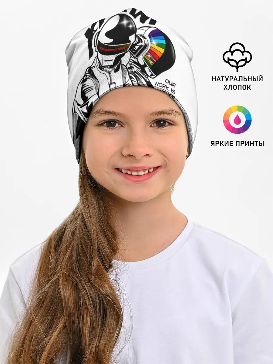 Детская шапка / Daft Punk