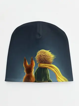 Детская шапка / Маленький принц с лисой
