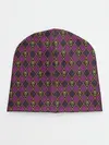 Детская шапка / KILLER QUEEN бордовый паттерн