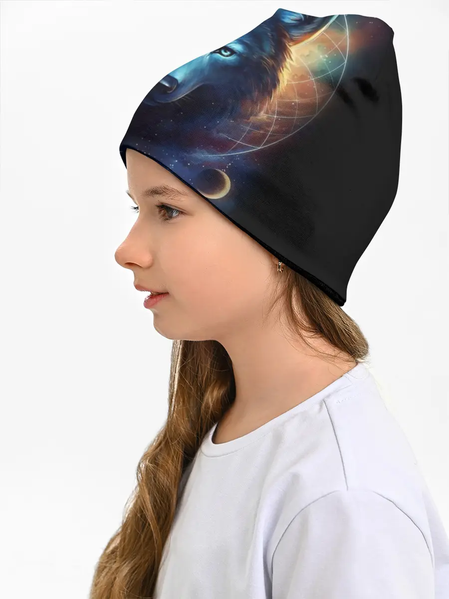 Детская шапка / волк