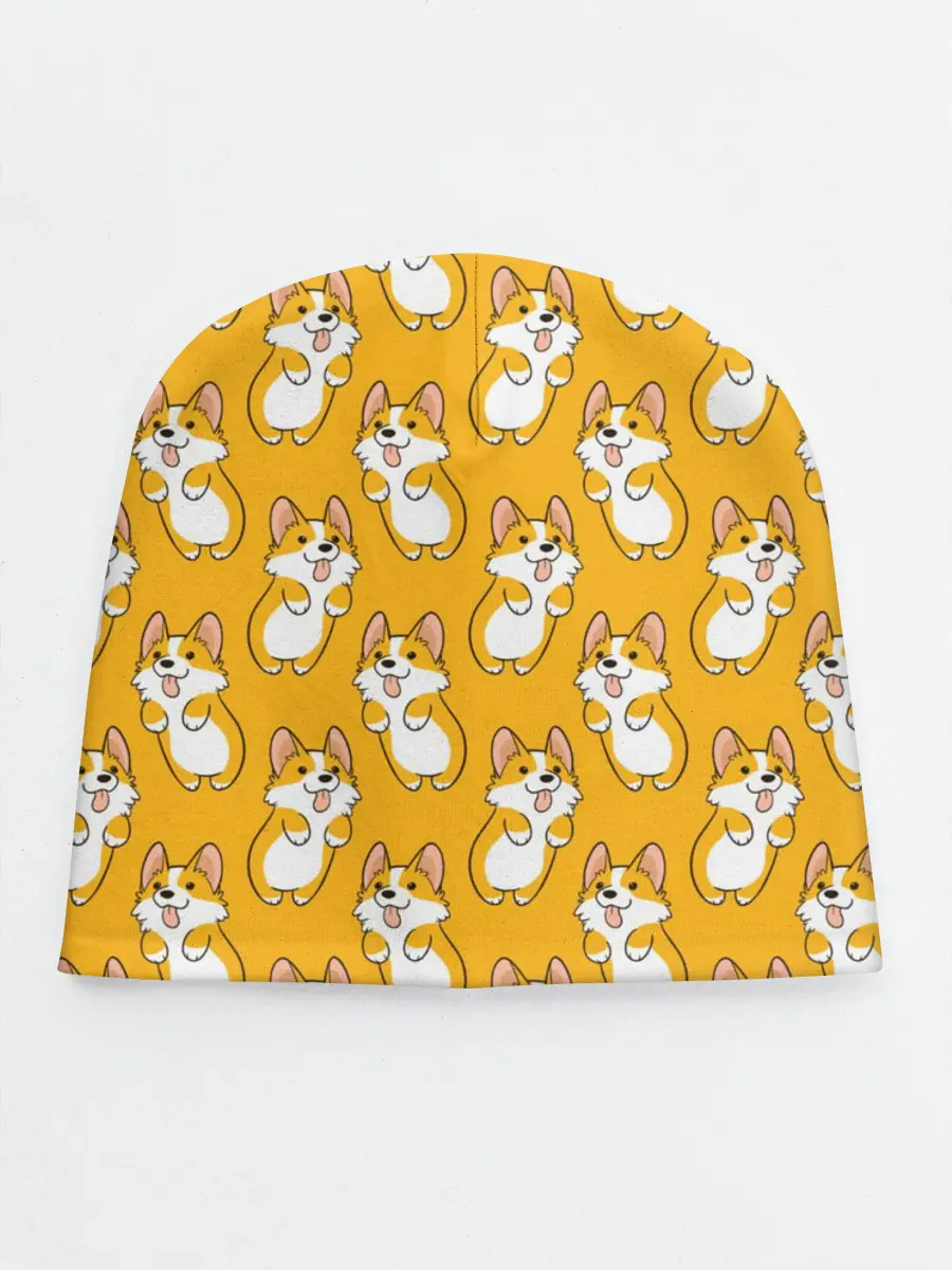 Детская шапка / Корги Паттерн 2