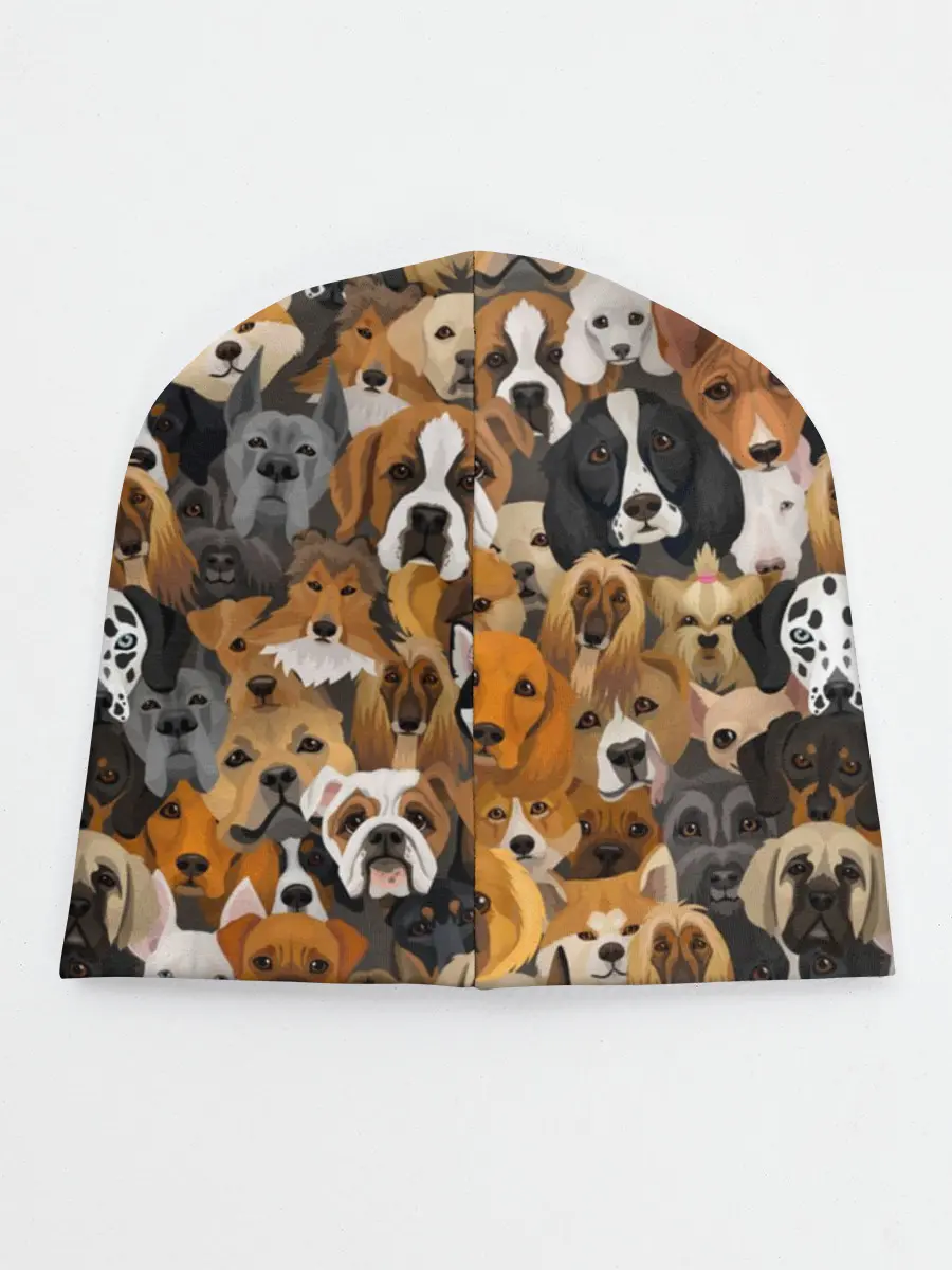 Детская шапка / Собаки