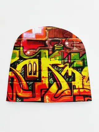 Детская шапка / Граффити