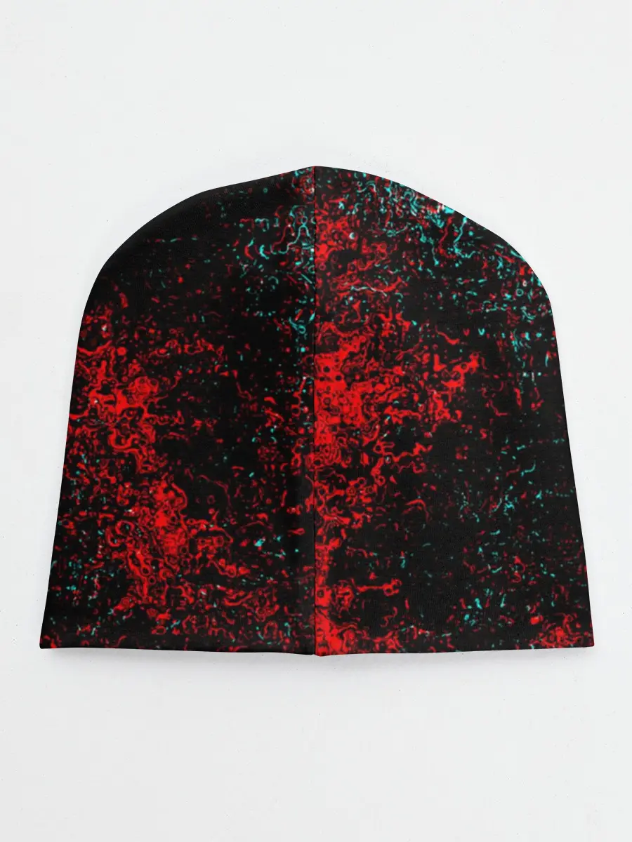 Детская шапка / БРЫЗГИ КРАСОК GLITCH