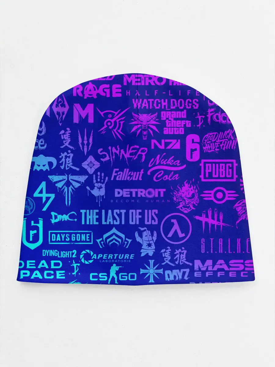 Детская шапка / ЛОГОТИПЫ ИГР