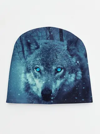 Детская шапка / Волк