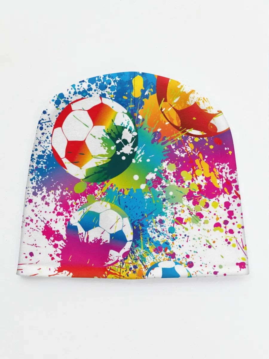 Детская шапка / Футбольные мячи