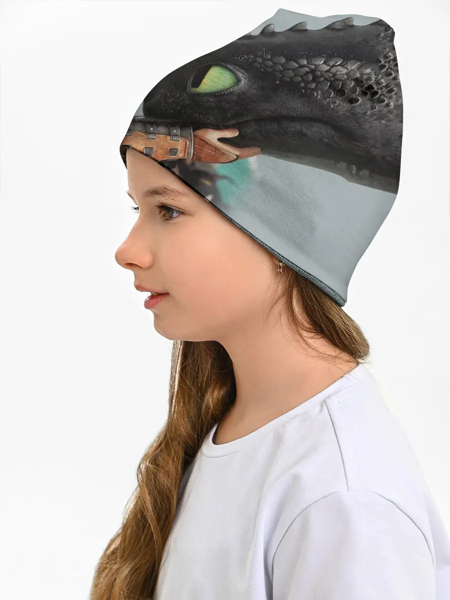 Детская шапка / Как приручить дракона