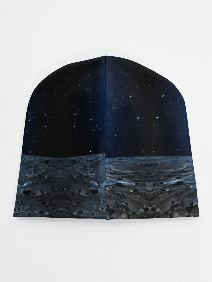 Детская шапка / Кот на луне