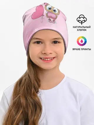 Детская шапка / Совушка с шариком