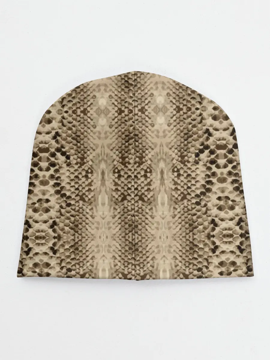 Детская шапка / Кожа питона