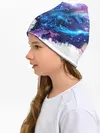 Детская шапка / Космический сноуборд