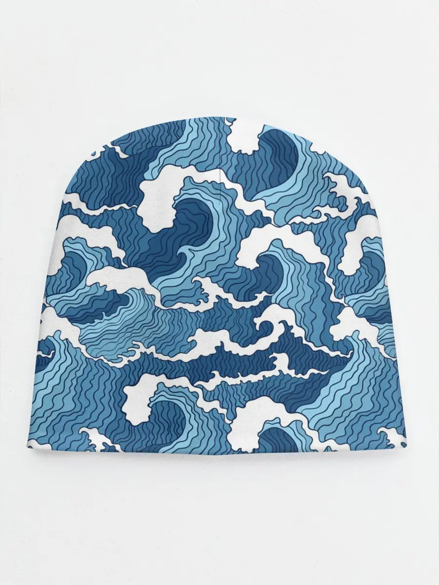 Детская шапка / Морские волны
