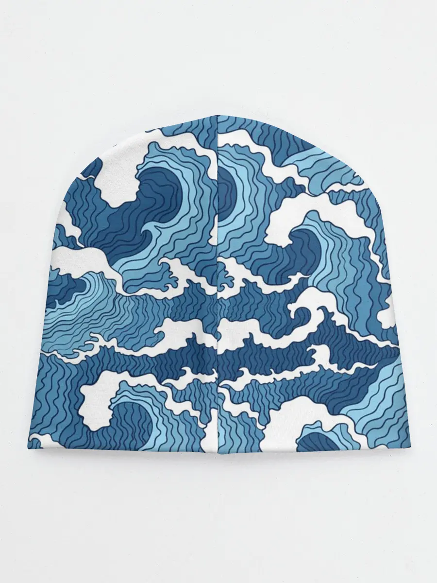 Детская шапка / Морские волны