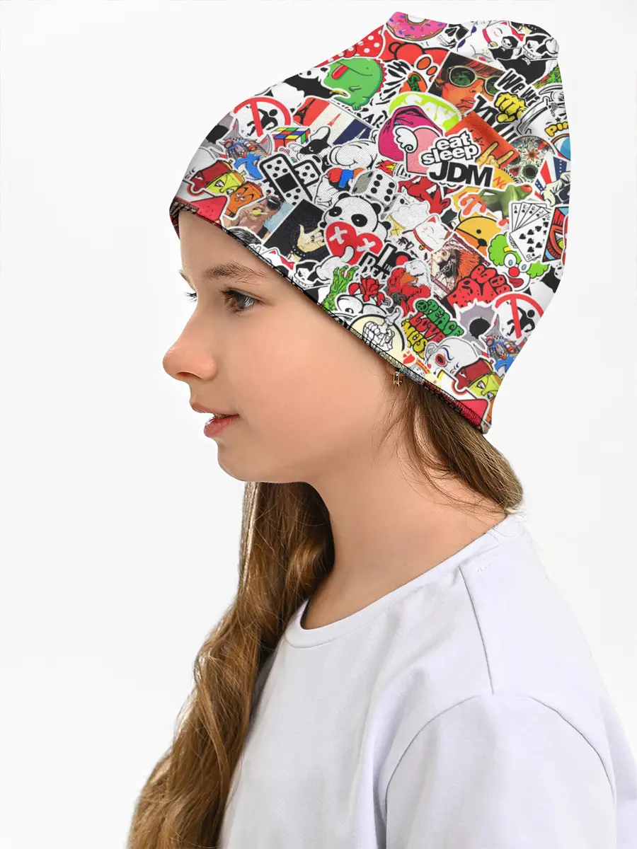 Детская шапка / Sticker Bombing