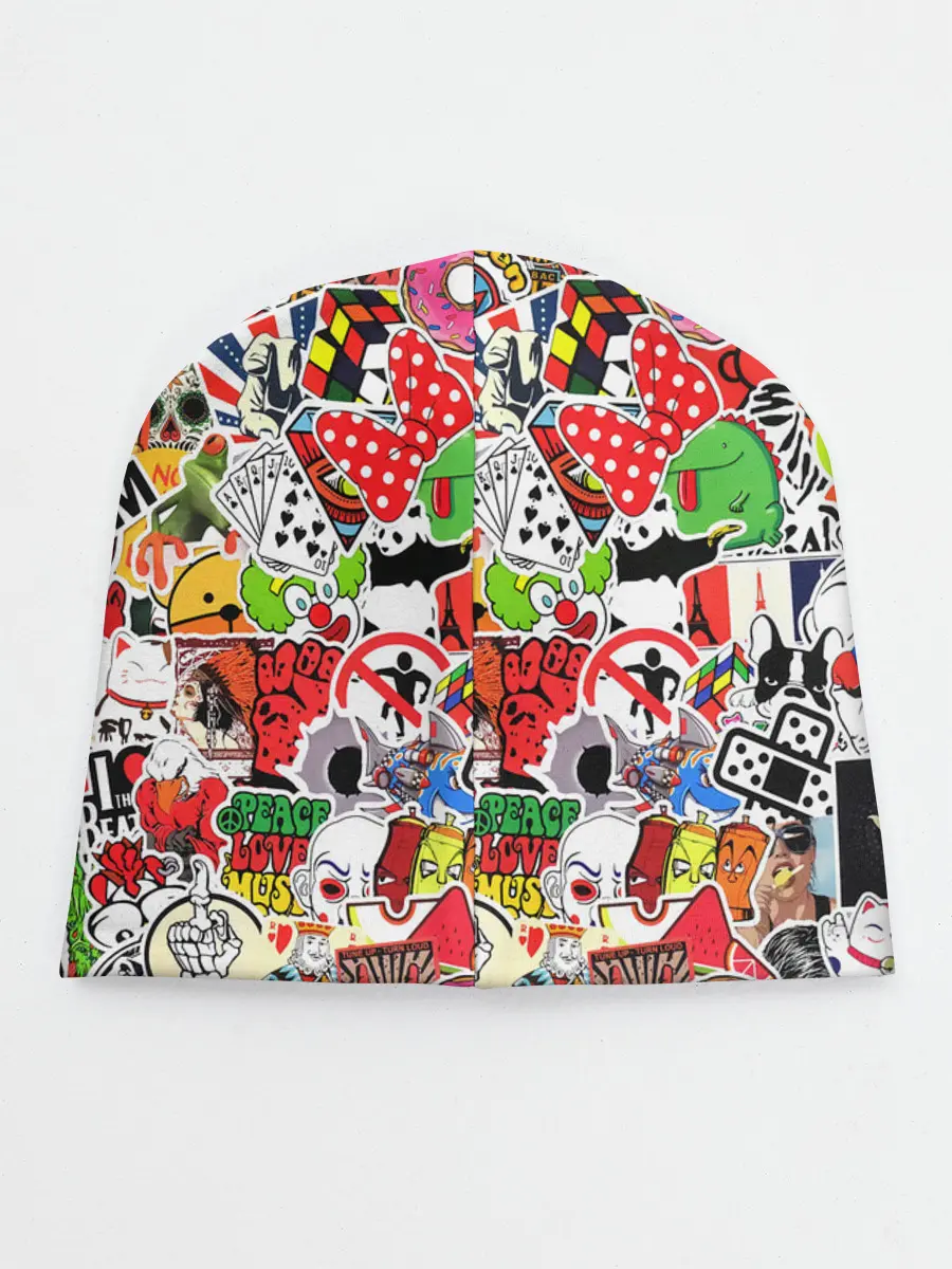 Детская шапка / Sticker Bombing