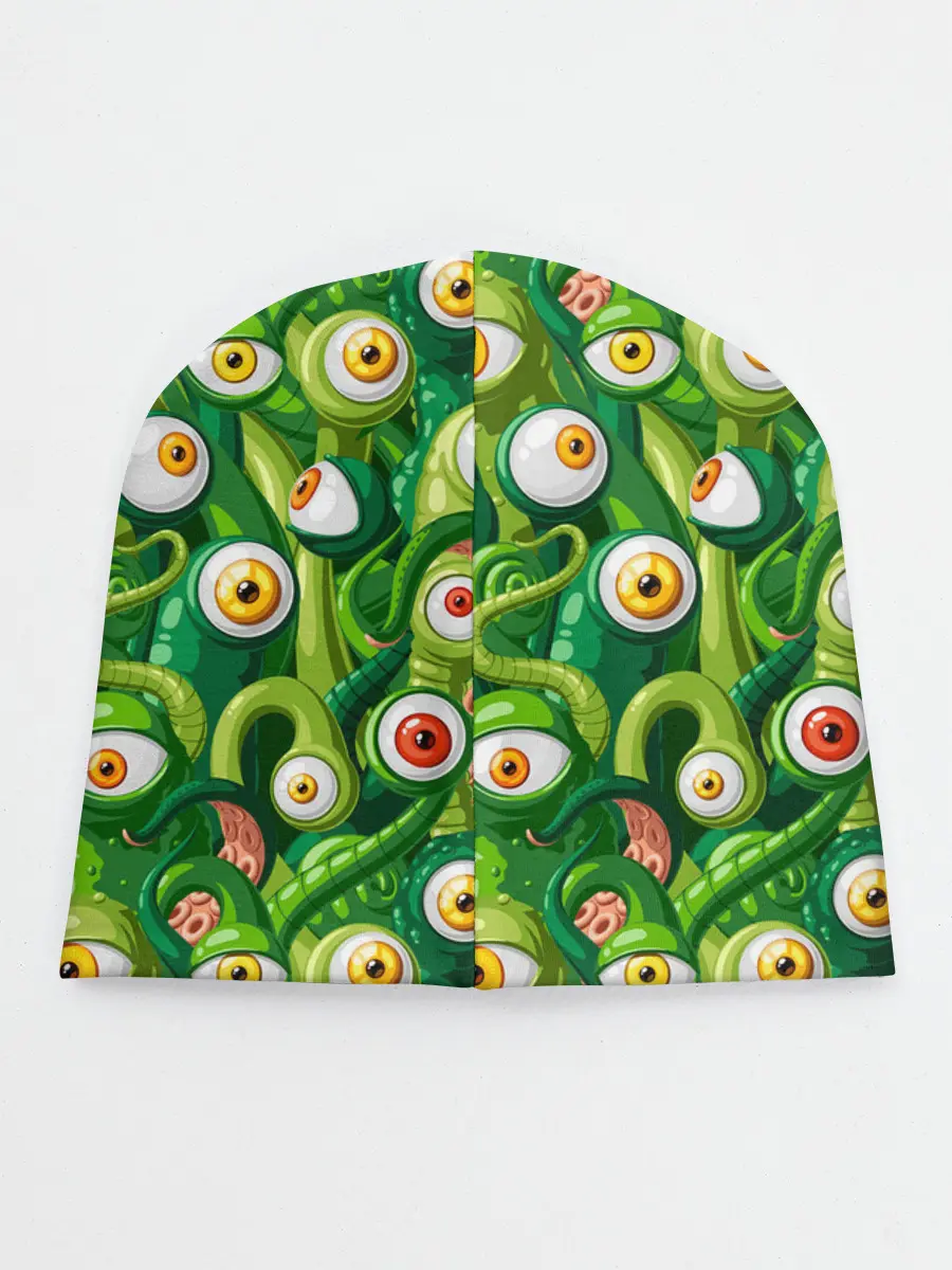 Детская шапка / Щупальца с глазами