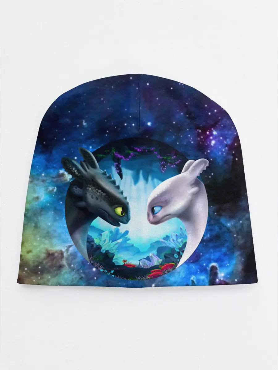 Детская шапка / ночная фурия