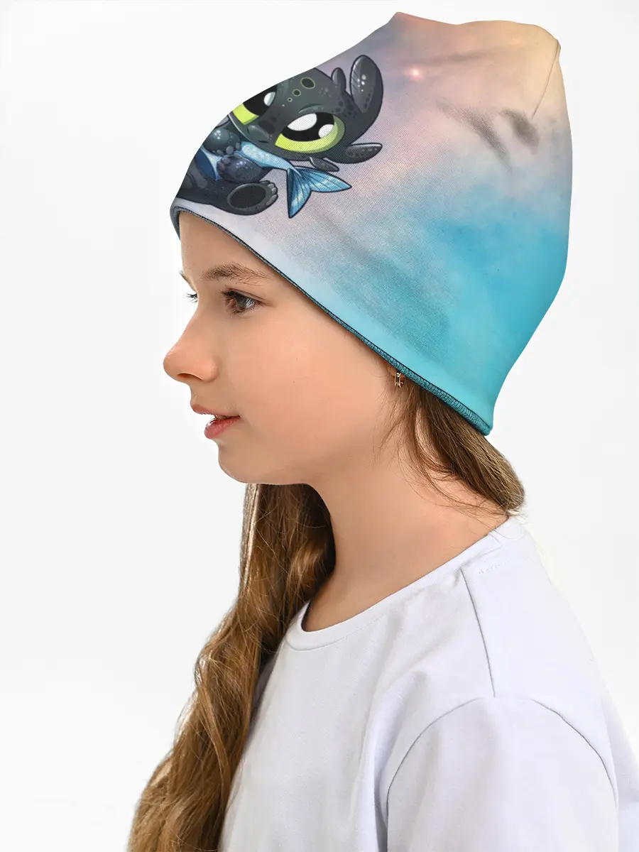 Детская шапка / ночная фурия