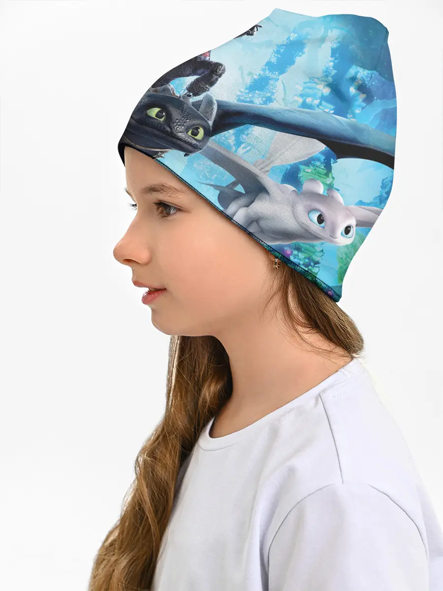 Детская шапка / Как приручить дракона 3