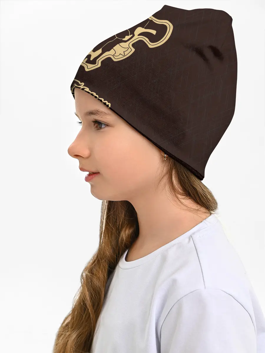 Детская шапка / Черный Клевер