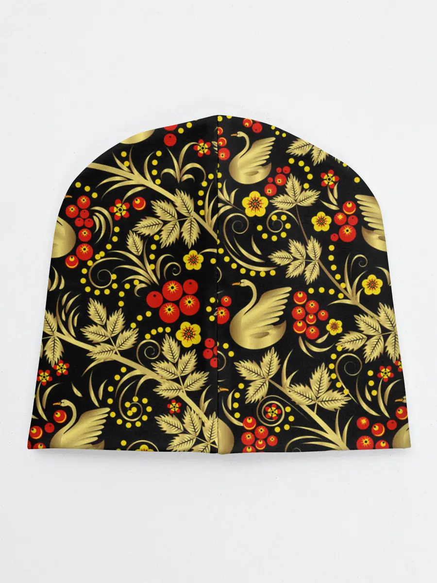 Детская шапка / Хохлома