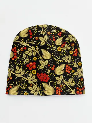 Детская шапка / Хохлома