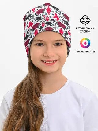 Детская шапка / Русский орнамент