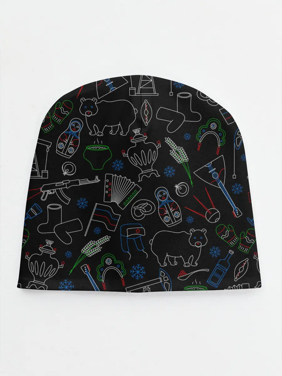 Детская шапка / Русский орнамент