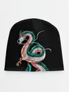 Детская шапка / Дракон Хаку на черном фоне