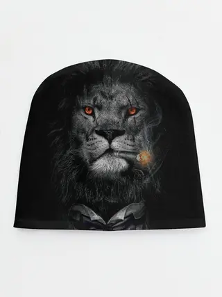 Детская шапка / Лев в смокинге