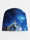 Детская шапка / Сердитый кот в космосе
